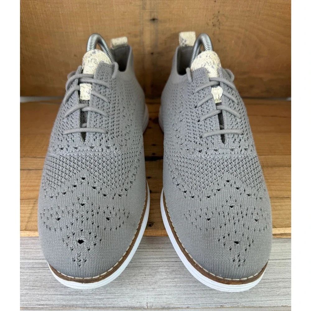 Women’s Cole Haan OriginalGrand Stitchlite Wingtip Oxford Sneakers Shoes Size 10 - Picture 2 of 12